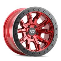 DT-1 9303 Wheel Size: 17 X 9" Bolt Pattern: 5-127 [CRIMSON CANDY RED]