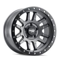 CANYON PRO 9309 Wheel Size: 17 X 9" Bolt Pattern: 5-150 [SATIN GRAPHITE W/SIMULATED RING]