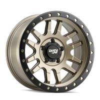 CANYON PRO 9309 Wheel Size: 17 X 9" Bolt Pattern: 6-139.7 [SATIN GOLD W/SIMULATED RING]