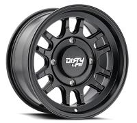Canyon Sport SXS UTV 9310S Wheel Size: 15" x 7", Bolt Pattern: 4 x 137 mm [Matte Black]