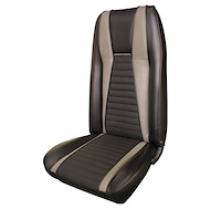 069062GINGER Interior Front Bucket Seat Upholstery Set 1971-1973 Ford Mustang Mach-1