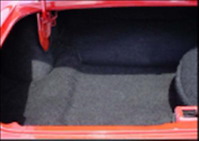 1969 Ford Mustang Coupe Nylon Loop Trunk Carpet Kit