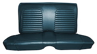 090284PARCH Interior Front Bucket and Rear Bench Seat Upholstery Set for 1969 Chevy Chevelle Malibu/SS Coupe [Parchment]