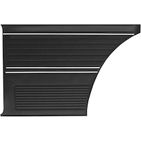 1969 Chevrolet Chevelle Malibu and Super Sport Coupe Unassembled Interior Rear Quarter Panels