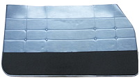 099307BLUE 1963-1964 Buick Riviera Standard Interior Unassembled Front Door Panel Set [Blue]