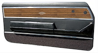 Interior Front Door Panel Set for 1971-1972 Buick Riviera