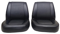 1966 Ford Fairlane 500XL, GT and GTA 2-Door Interior Two-Tone Front Bucket Seat Upholstery Set