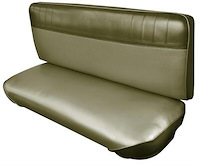 1964 Ford F-100 and F-250 Truck Custom Cab Standard Two Tone Interior Front Bench Seat Upholstery Set