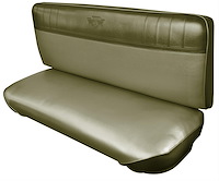 1965-1966 Ford F-100 and F-250 Truck Custom Cab Standard Two-Tone Interior Front Bench Seat Upholstery Set