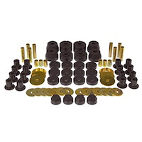 BUSHING TOTAL KIT DODGE RMCHRGR 4WD 72-93 Black