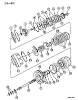 Transaxle Clutch Assembly 4 Speed Automatic Transaxle 42LE