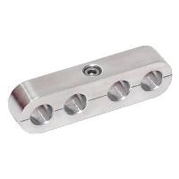 Billet Aluminum Wire Looms 4 Hole Wire Loom