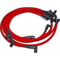 Davis Unified Livewires D.U.I. Ignition Spark Plug Wires- HEI Term -Black-S.B. Chevy- Under Headers- 90 degree Boot
