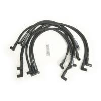 Davis Unified Livewires D.U.I. Ignition Plug Wires- HEI Term -Black-S.B. Chevy- Over Valve Covers- 90 Degree Boot