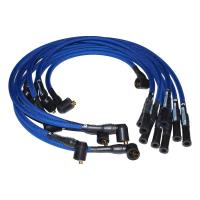 Plug Wires- Pts. Style Term -Blue-Chrysler 318-340-360 cid