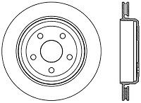 Sport Slotted Rotor Left
