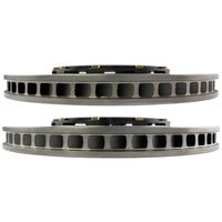 2-Piece AeroRotor and AeroHat Drilled Brake Rotors Fits Select Late Model BMW Models