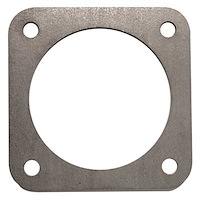 060501 Exhaust Flange Stainless Steel Square 4-Bolt for 3 in. Exhaust