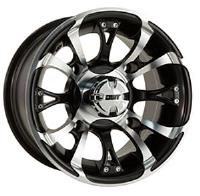 Nitro Golf Cart Wheel Size: 12" x 7"