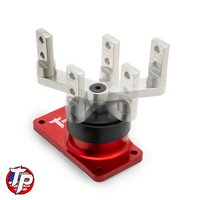 Revolver Lock Short Throw Shifter for Tremec T56 Magnum 6-Bolt, 96-Position Adjustable, 1.5 in. Offset [Red Anodized]