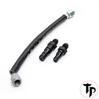 TPUSLCTS Upgraded Stainless Braided Line for 2004-07 Cadillac CTS-V/LS7 Slave