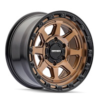 8306-7883BZ6 Ridgeline 8306 Wheel [Size: 17" x 8.50"] Satin Bronze Finish