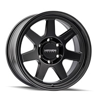 8307-7983MB Convoy 8307 Wheel [Size: 17" x 9"] Satin Black Finish