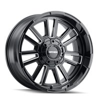 8115-2970BM18 Apollo 8115 Wheel [Size: 20" x 9"] Gloss Black Milled Finish