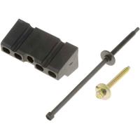 00588 Base Clamp Battery Hold Down Kit; 1980-2020 Ford; 1982-2020 Lincoln; 1980-2011 Mercury