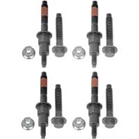 Grade 10.9 Steel Exhaust Manifold Hardware Kit, M8 and M6 Thread for 2004-2013 Chrysler, Dodge, Jeep, and Mitsubishi Vehicles