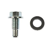 090-034.1 Oil Drain Plug Pilot Point M12-1.75, Head Size 15mm; AMERICAN/CHRYSLER/FORD/GENERAL/ISUZU/JAGUAR/MAZDA/SAAB/SUZUKI