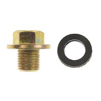 090-038 Oil Drain Plug Standard M12-1.25, Head Size 14mm; Chevrolet/INFINITI/Lexus/Mercury/Nissan/Pontiac/Scion/Suzuki/Toyota