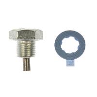 090-043.1 Magnetic Oil Drain Plug 1/2-20, Head Size 3/4 in; AM/American Motors/Cadillac/Chevrolet/Dodge/Ford/GMC/Jeep