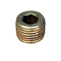 090-107 Pipe Plug C.s. Hex M10-1.0, Head Size 5mm