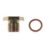 090-165 Oil Drain Plug Standard M12-1.50, Head Size 17mm W/6mm Countersunk Hex; 1994-2013 BMW