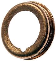 097-134 Copper Drain Plug Gasket, Fits M12; 1990-2024 INFINITI; 1993-2002 Mercury; 1982-2024 Nissan
