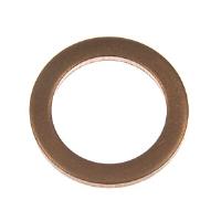 097-135 Copper Drain Plug Gasket, Fits M14, 9/16; CHRYSLER/FREIGHTLINER/GENERAL/HONDA/ISUZU/KIA/MAZDA/SAAB/SUZUKI/VOLKSWAGEN