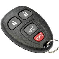 13715 Keyless Entry Remote 4 Button; 2008-2010 Buick; 2007-2010 Cadillac; 2007-2010 Chevrolet; 2007-2010 GMC; 2007-2010 Saturn