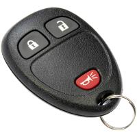 13716 Keyless Entry Remote with DIY Programming- 3 Button; Buick/Cadillac/Chevrolet/GMC/Pontiac/Saturn
