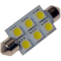 Dome Light LED Bulb 212 White 5050SMD 6LED