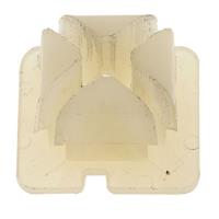45834 Nylon Nut - No. 8 x .325 in. Square x 1/2 in. Square; #8 x .325 x .500