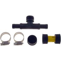 Radiator Hose Tee Flush Kit Nozzle Length: 1.25"