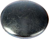 550-019 Concave Steel Cup Expansion Plug 1-3/8 in., Height 1.370 in.