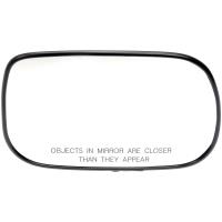56389 Plastic Door Mirror Glass; 2006-2007 Honda Accord