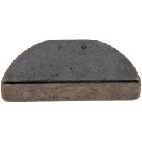 595-059 Woodruff Key-Width-5/32(.157) in., Length-5/8(.607) in., Height-15/64(.236) in.; 5/32 in X39/64 in