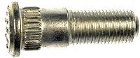 610-134 1/2-20 Serrated Wheel Stud - .625 in. Knurl, 1-1/16 in. Length; Chrysler/Dodge/Plymouth/Pontiac