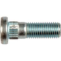 610-295.1 M12-1.50 Serrated Wheel Stud - 12.90mm Knurl, 37.5mm Length; Ford/Kia/Mazda/Mercury