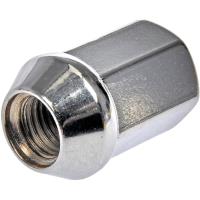 611-089 Wheel Nut M12-1.50 Flattop - 19mm Hex, 32mm Length; Buick/Chevrolet/GMC/Oldsmobile/Pontiac