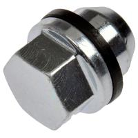 611-205 M12-1.50 Wheel Cover Retaining Nut - 21mm Hex, 29.5mm Length; 1991-2003 Ford, 1991-2002 Mercury
