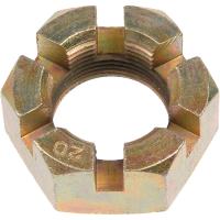 615-106 Castellated Nut Spindle Nut M24-1.5 Hex Size 36mm; 1979-1994 Subaru